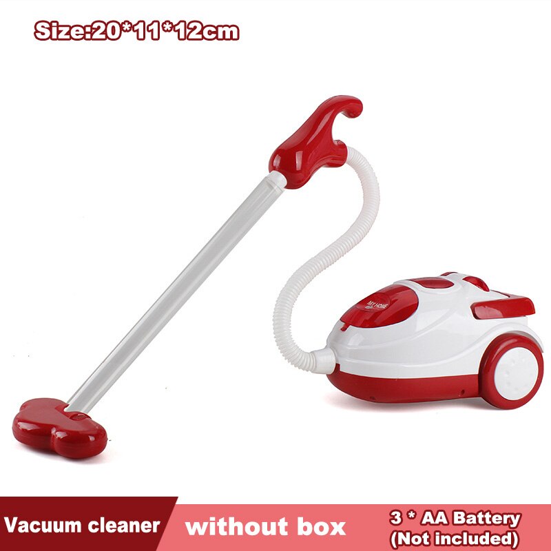 QWZ Famiglia Rosa Giochi Di Imitazione Da Cucina Per Bambini Giocattoli Aspirapolvere Mixer Fornello di Riso Elettrodomestici Educativi Per La Ragazza Regalo Del Giocattolo: 7 without box