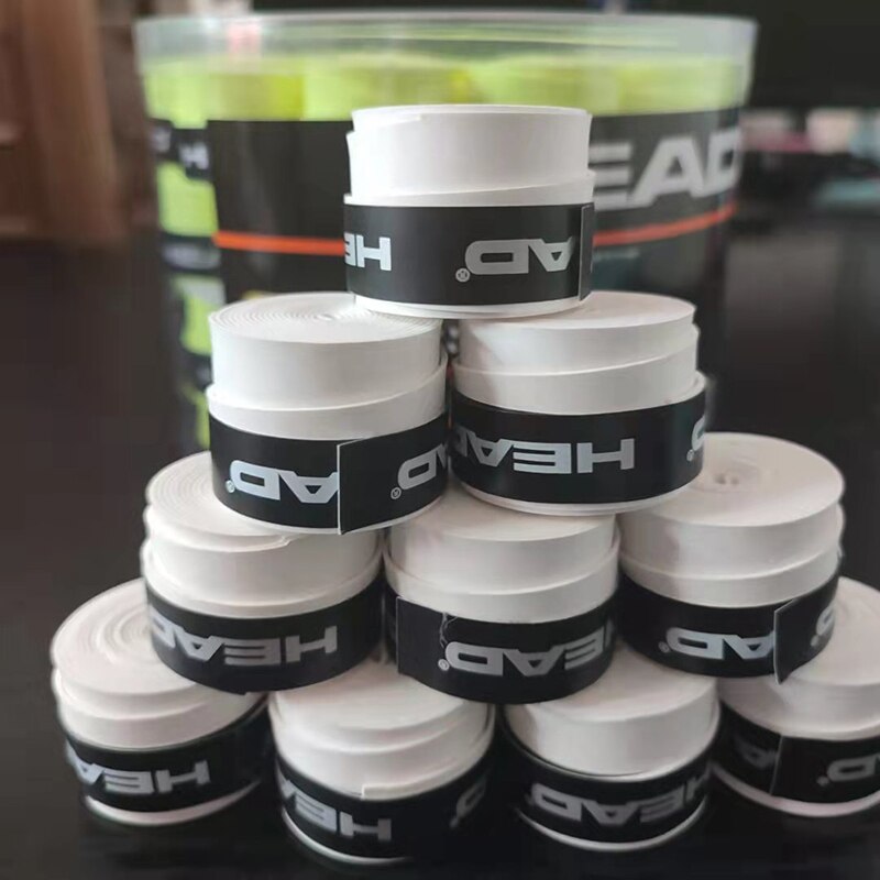 10 sztuk szef Tenis Overgrip opaska do tenisa absorbowany Tap Tenis rakieta amortyzator Padel Overgrip Tenis Grip Tenis Dropshipping: Dry White