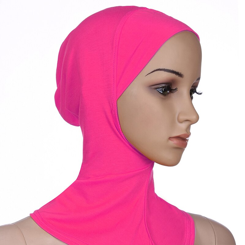 Foulard musulman pour femmes, voile, Hijab, foulard, turban, chapeau islamique: 18