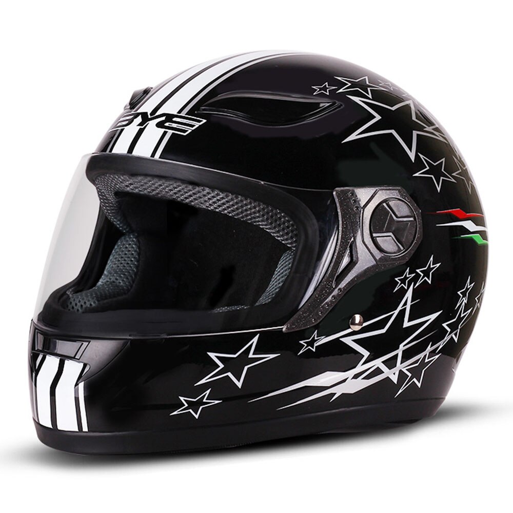 Bye Motorhelm Mannen Chopper Scooter Cruiser Integraalhelm Touring Motorhelm Mannen Vrouwen Racing Straat Moto Casco: HF-121-04