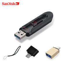 Pendrive Sandisk 128gb 64gb 32gb 256GB memoria USB 32 64 128 16 GB Pendrive 3,0 memoria USB en memoria clave para teléfono