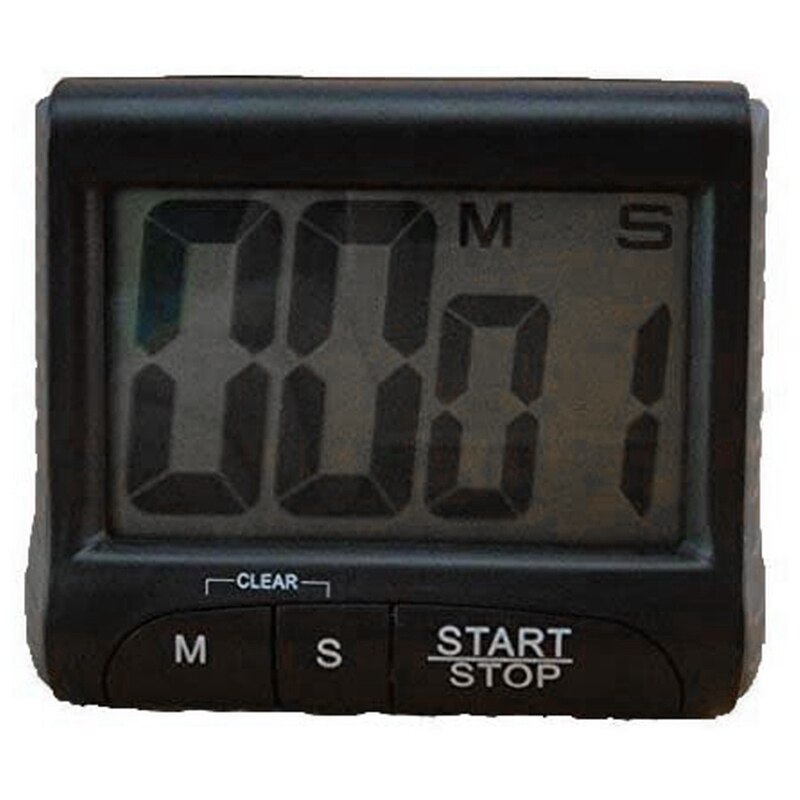 Digital Kitchen Timer Countdown Extra Large Display Strong Magnetic Holder and Retractable Holder