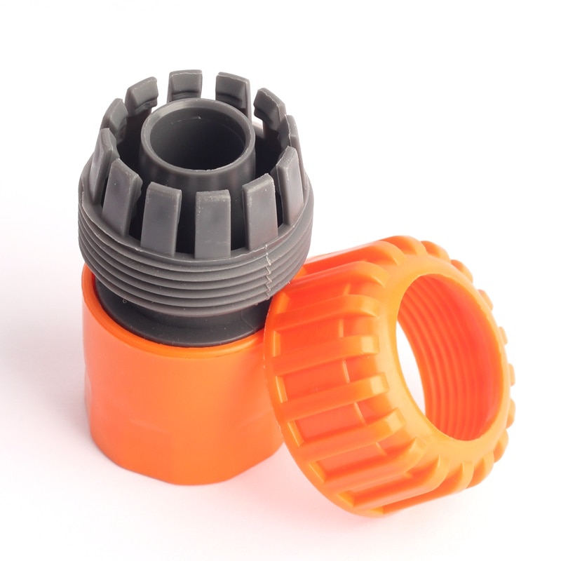 Abs  g 3/4 '' vesiletku pikaliittimet puutarha putki/letkuliittimet oranssi irrotettava vesi putki kastelu korjaus letkun liitos