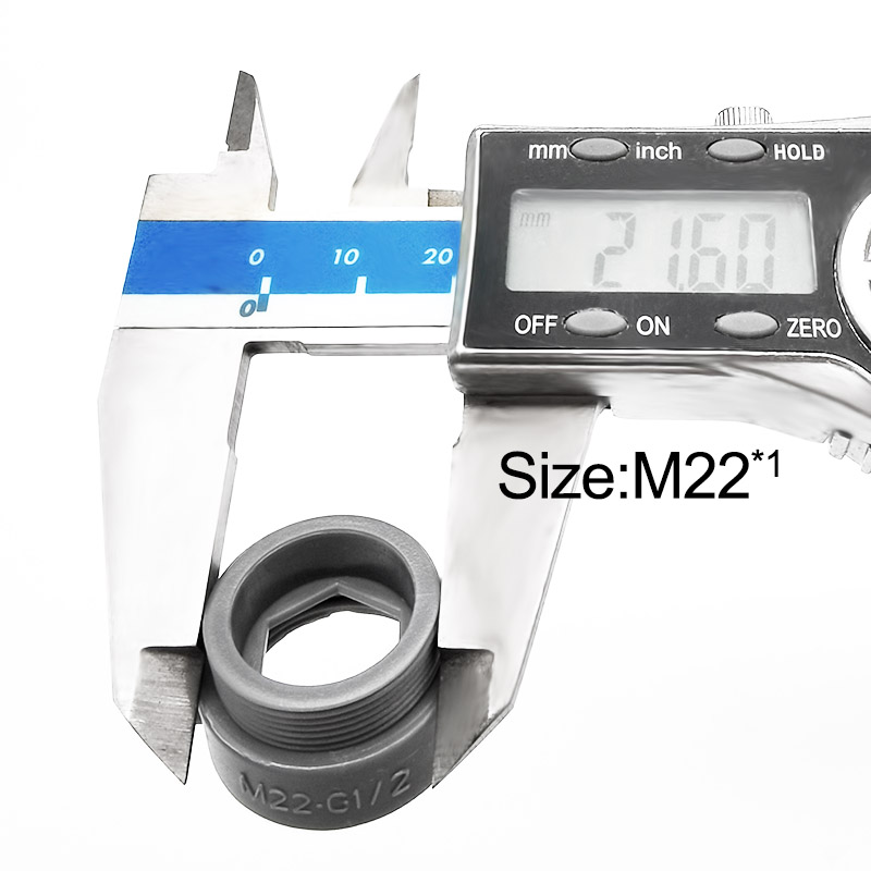 WASOURLF Adapter M18 M20 M24 G1/2 Female Transfer M22 Male Thread Brass Connector Bathroom Kitchen Faucet Spout Accessories