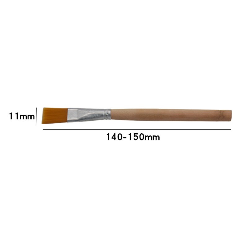 1 Pc Koffie Borstel Koffiemolen Machine Borstel Houten Handvat Hout Afstoffen Espresso Borstel Nylon Koffie Borstel