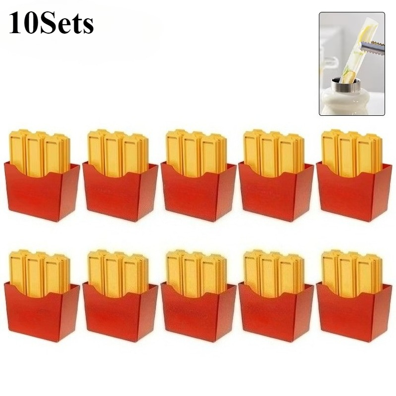 1-10Sets French Fries Ice Cube Mold Long Bar Silicone Tray for Freezer Homemade Ice Sticks Cocktail Maker BPA Free Kitchen Tools: light green