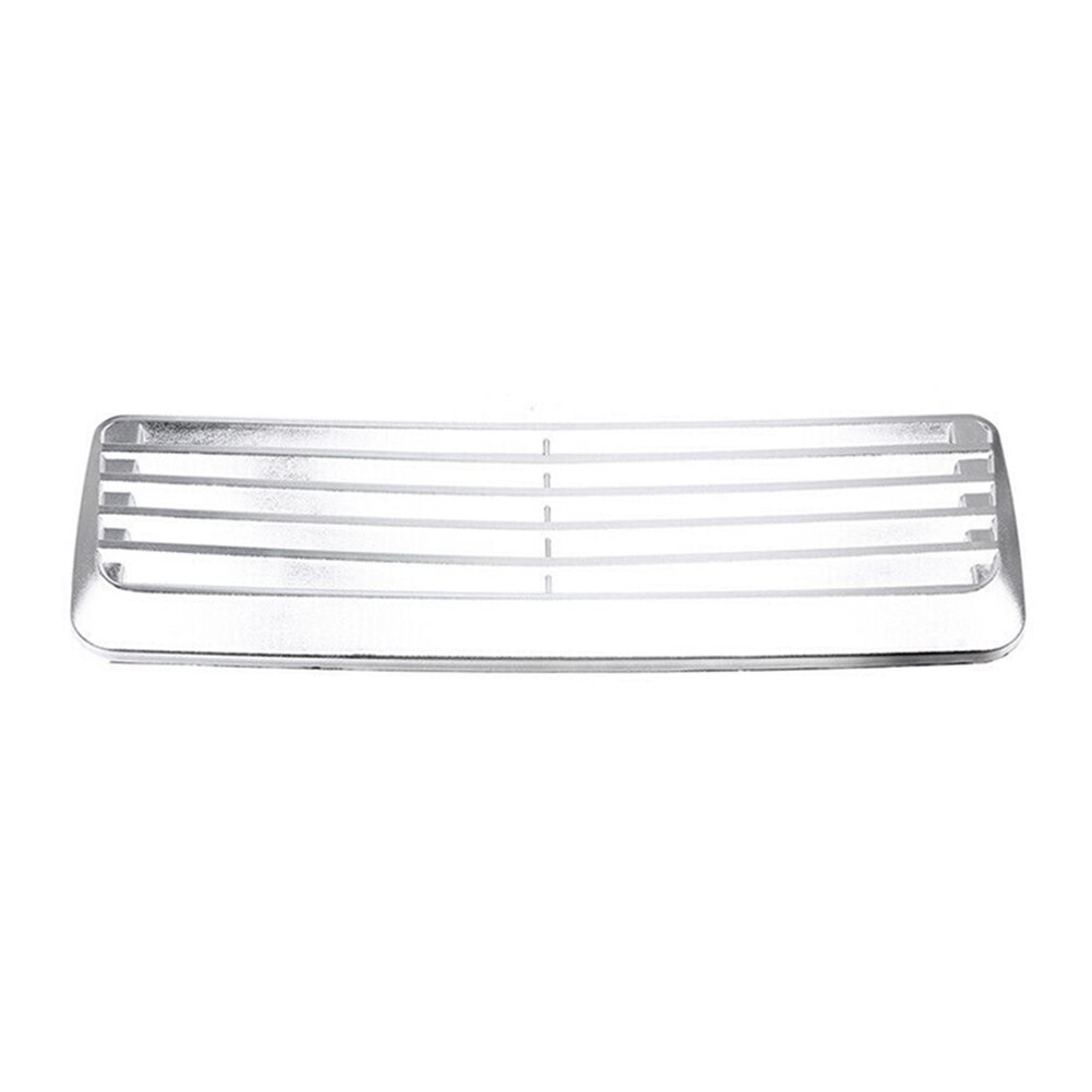 Car Accessories Air Flow Intake Scoop Turbo Bonnet Vent Cover Hood Trim Decoration Universal For Cars: Silver