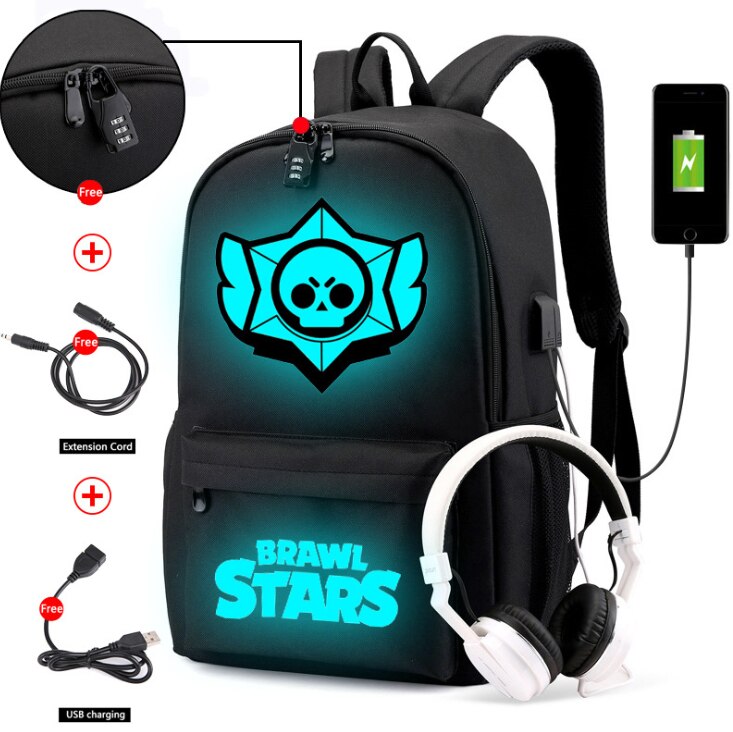 Luminoso mochila para homem e mulher impermeável mochila de viagem esportes ao ar livre montanhismo masculino mochila: Black-4