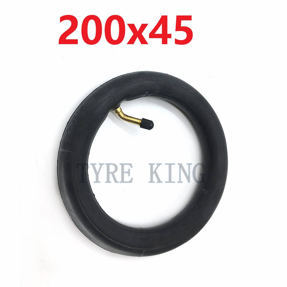 Wysokiej jakości 8-cal 200x45 dętka 200*45 opona robić Etwow skuter elektryczny tylne koło modyfikacji akcesoria: wewnętrzna rura