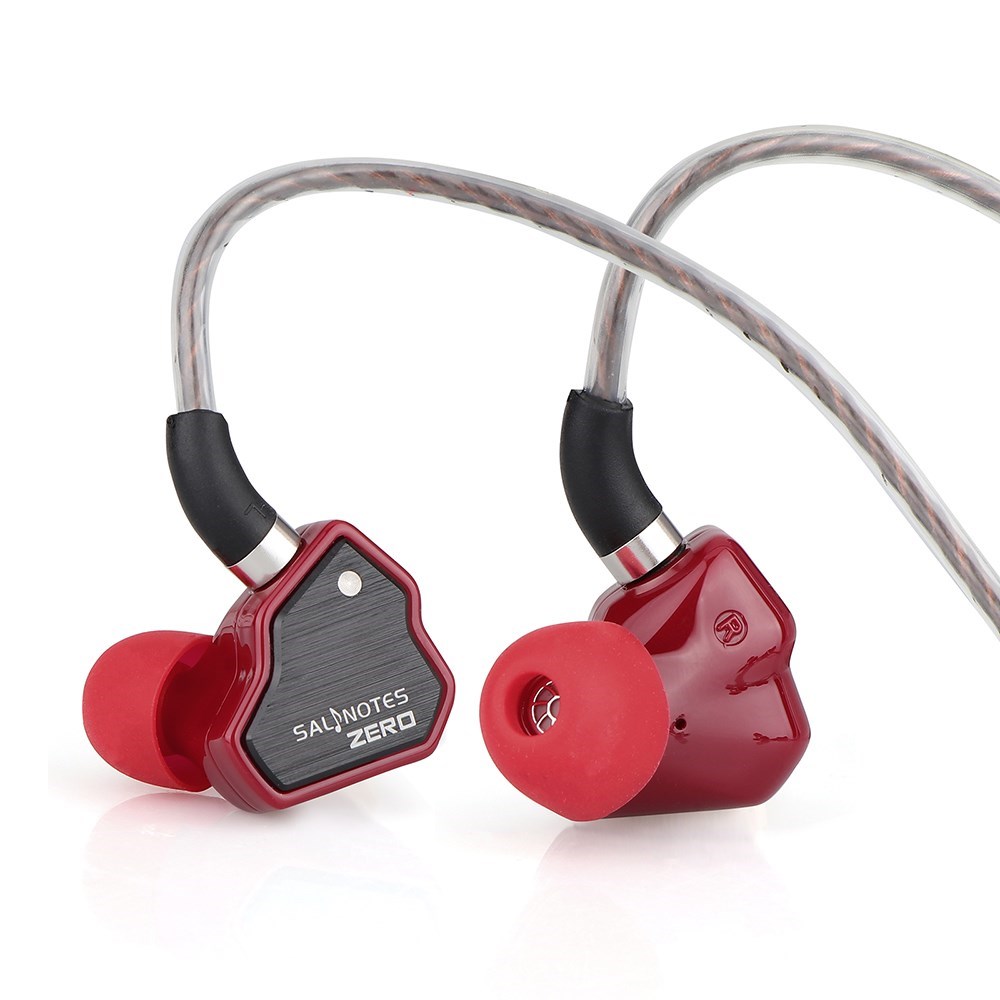 7 Hz Salnotes Zero HiFi 10 mm dynamiczny sterownik douszne słuchawki douszne IEM metalowa membrana kompozytowa magnes N52