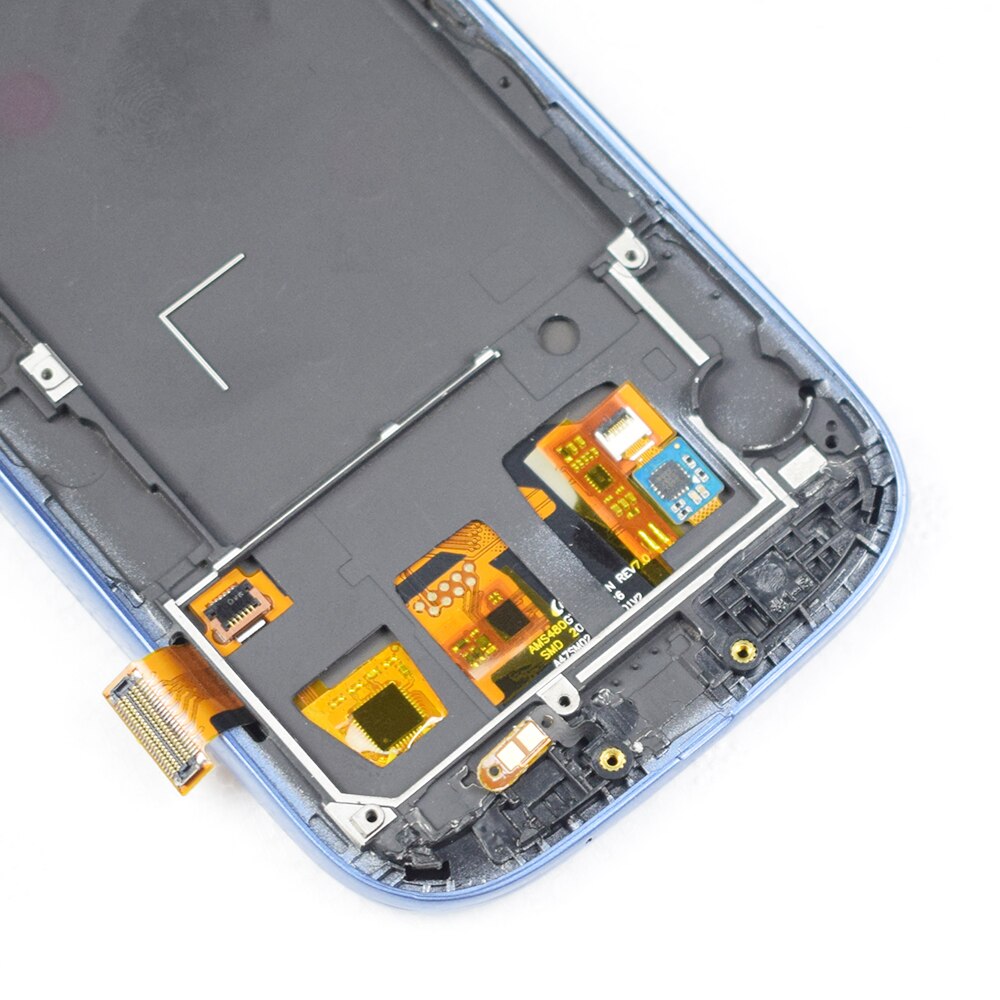 Original For SAMSUNG Galaxy S3 Display i9300 i9300i Touch Screen Digitizer Replacement For SAMSUNG Galaxy S3 LCD Screen Frame