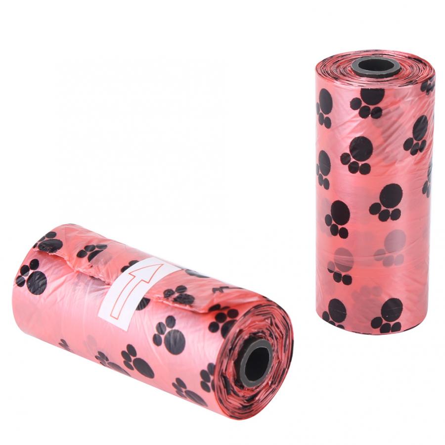 40 Rolls Dog Poop Bag Pet Pick Garbage Bag Thick and Durable Outdoor Pet Garbage Collection Bag Dog Toilet Cleaning Garbage Bags