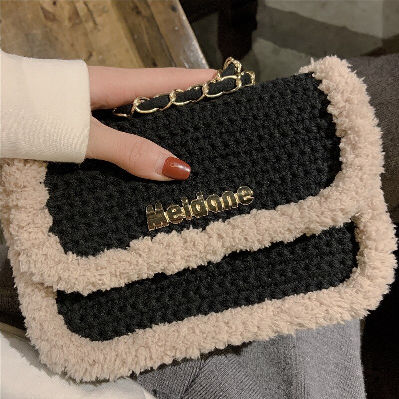Auxiliary Embroidery Plastic Mesh Sheet Chenille Handcraft DIY Bag Accessories Easy Knit Helper Grid Messenger