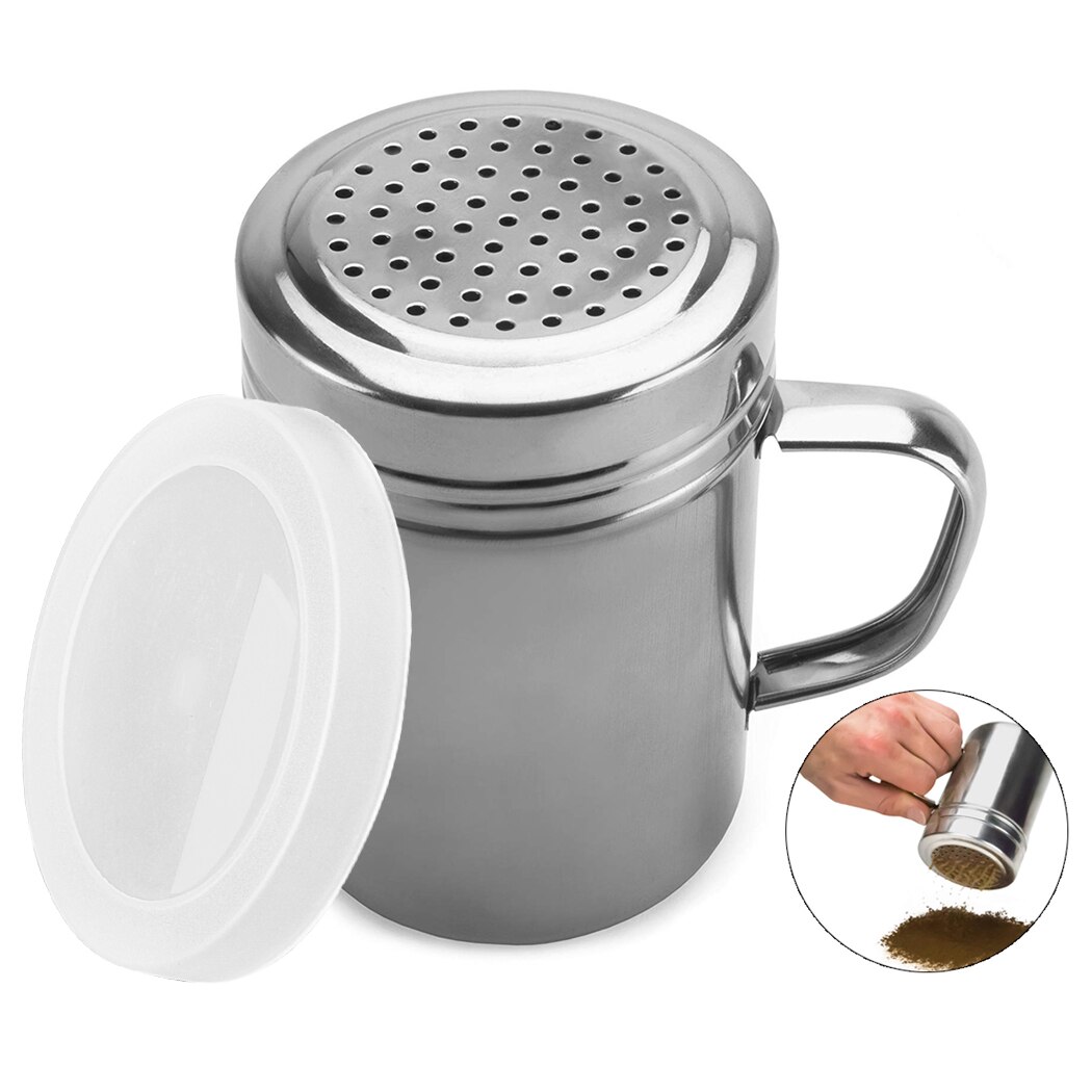 1/3pcs Seasoning Bottle Stainless Steel Seasoning Shaker Spice Bottle With Plastic Lid Kitchen Tools