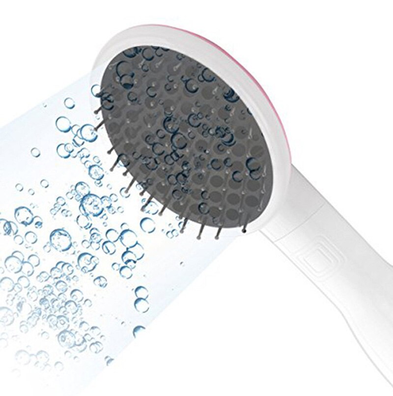 Electric hair comb 2 - in - 1 multi - functional tourmaline ceramic hair dryer dry and wet 10 section adjustment anion straight