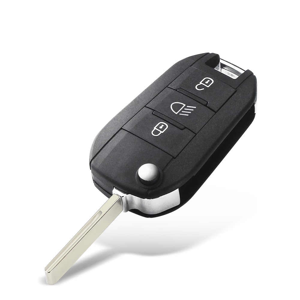 Keyyou til peugeot 208 301 308 5008 508 citroen  c4l hella flush  hu83/va2 uncut blade fjernbetjeningsnøgle skal