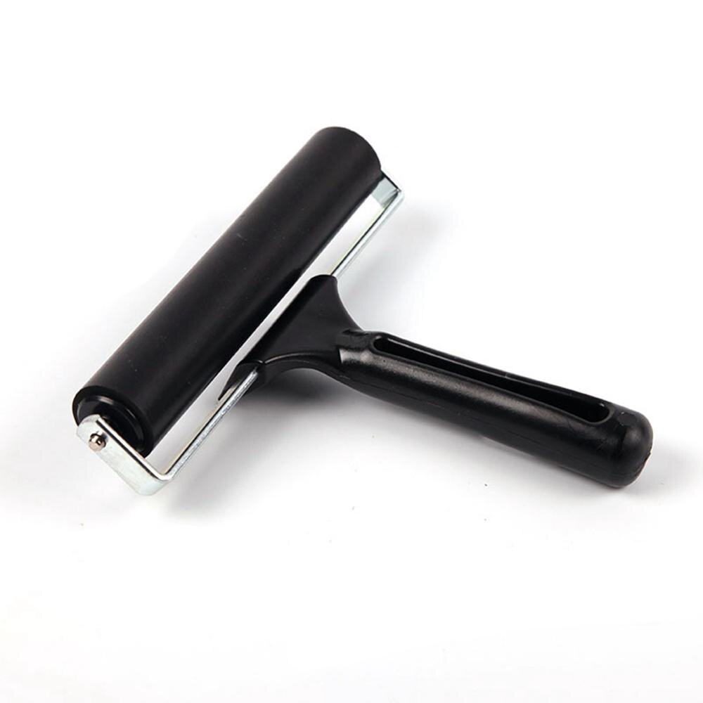 Zachte Rubber Professionele Perfecte Anti Slip Tape Bouw Tools Print Inkt En Stempelen Gereedschap Rubber Roller: 15cm