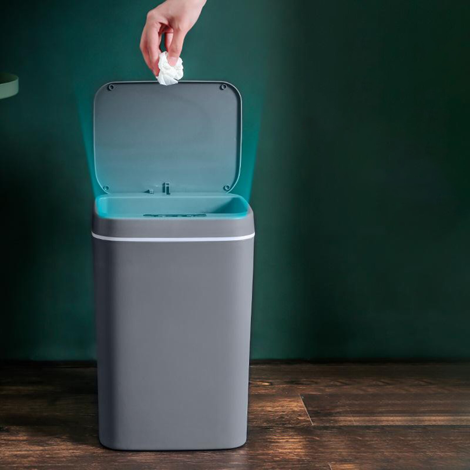 12L/14L/16L Intelligent Trash Can Smart Motion Sensor Automatic Waste Bins