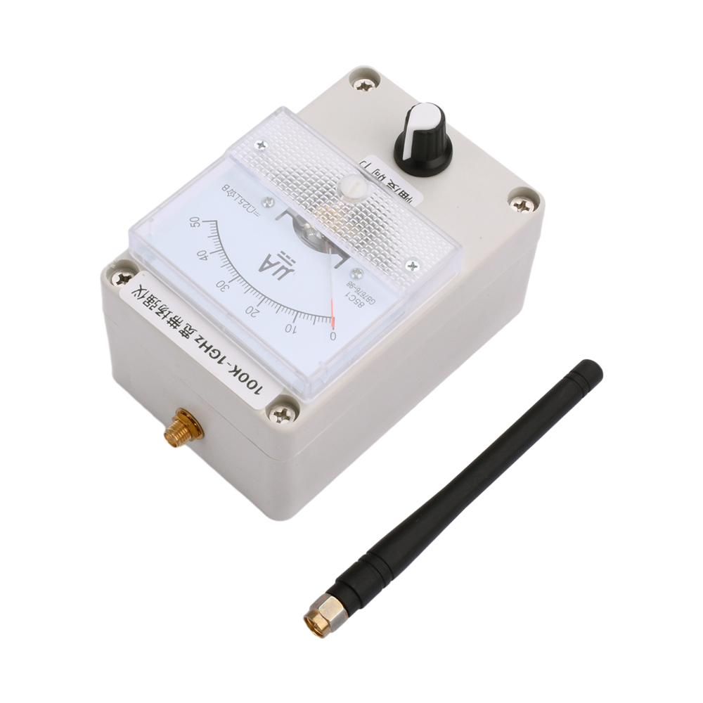 RF Signal Level Meter 100KHz-1000MHz - Feltstyrkeindikator med Antenne