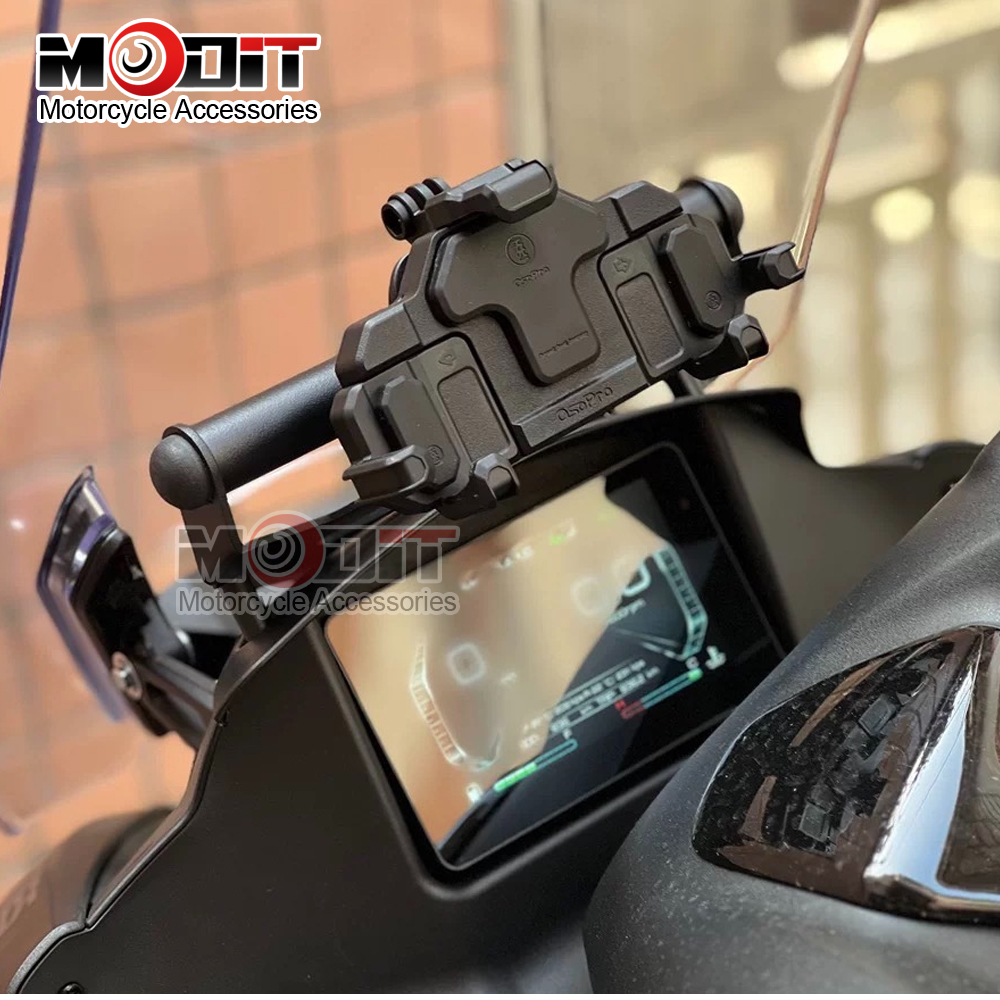 For ZONTES 368E 368D 368M 368G 368 Motorcycle Accessories 12MM 22MM Mobile Phone Holder GPS Navigation Bracket Phone Stand