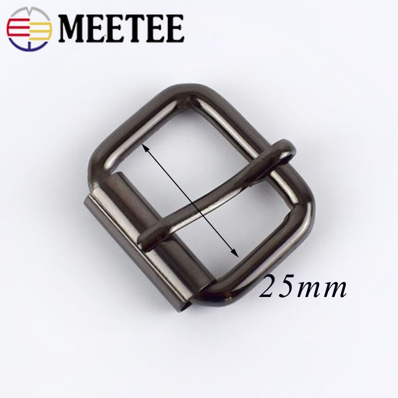 5/10/20 stuks 25mm gespen voor tas riem riem web verstel rol pin gesp drukknoop rechthoek leer ambacht reparatie doe-het-zelf accessoires