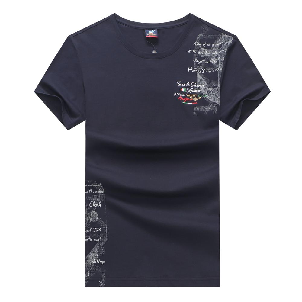 Sommarkläder set herr träningsoverall bomull tvådelade set träningsoveraller make sportkläder märke haj mans t-shirt shorts joggingbyxor
