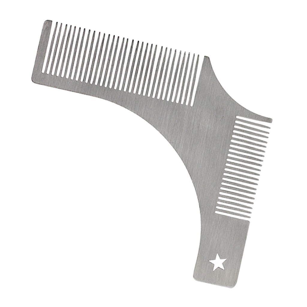 Beard Shaper Grooming Template Shaping Stencil For Symmetric/Curve/Step Cut