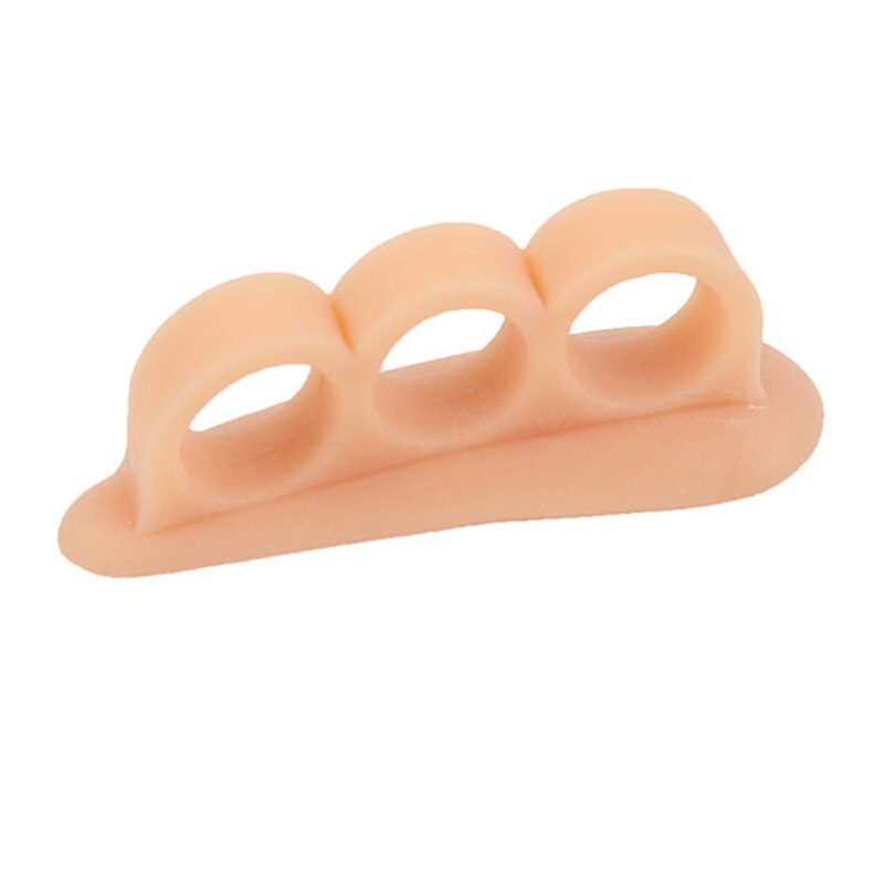 Separador de dedos, Corrector de corrección de Hallux Valgus 2 uds., separador de silicona ortopédico con martillo, esparcidor de enderezador, herramienta para el cuidado de los pies: plum