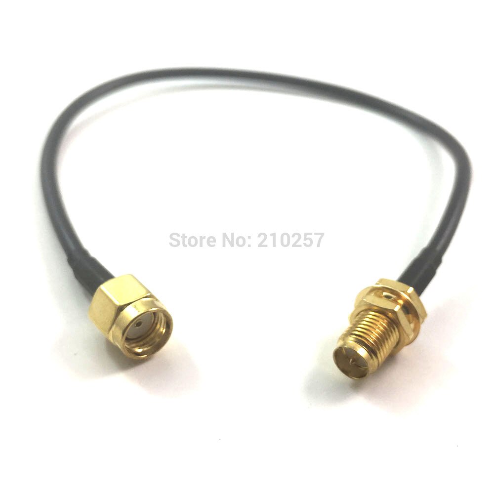 Câble Coaxial RG174 20cm pour antenne Wifi, 5 pièces, connecteur Rp Sma mâle vers rp-sma femelle