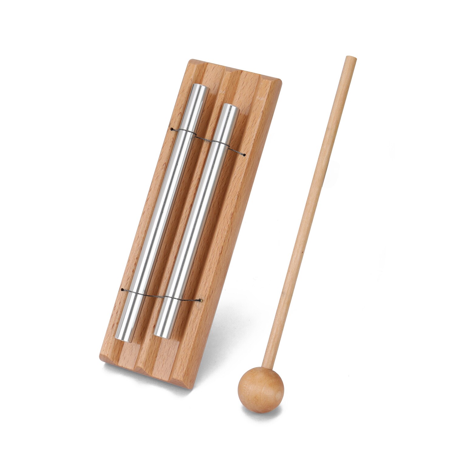 Table Chimes Portable Kids Music Enlightenment Percussion Instruments Wooden Percussive Chimes: 2 tone