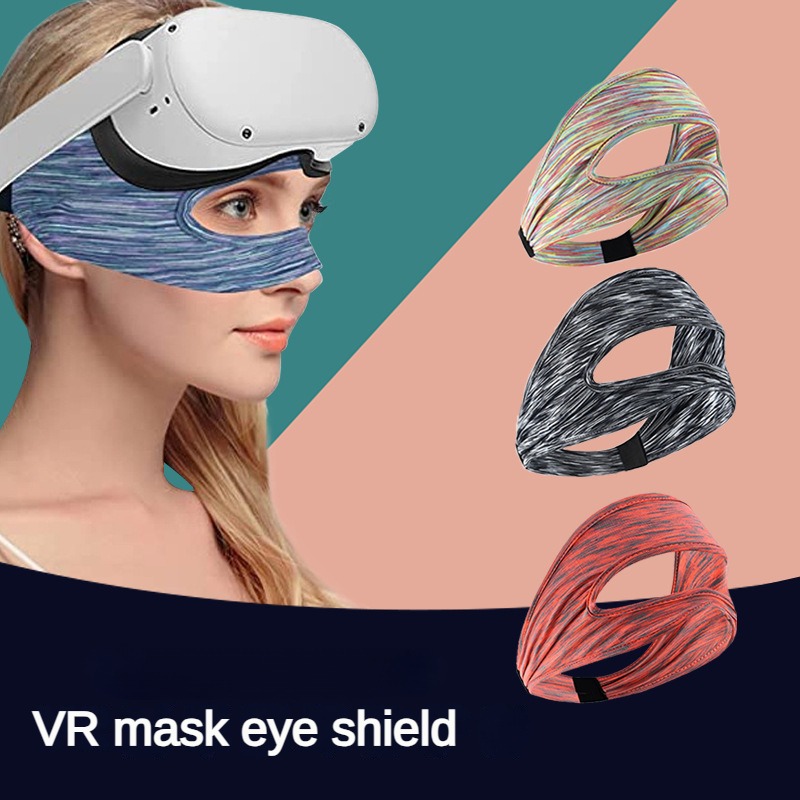 Silmämaski meta oculus quest 2: lle quest 3 hikinauha vr-lasien suojus hengittävä virtuaalitodellisuuslaite quest 2: n lisävarusteet
