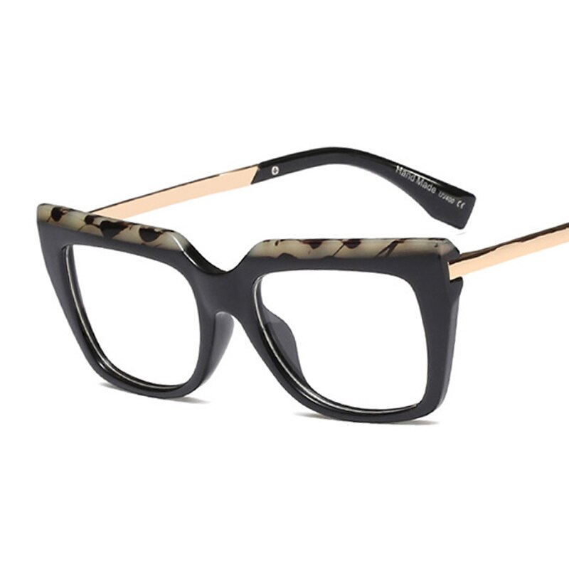 Oversize Square Eyeglasses Prescription For Women Myopia Frame Ins Popular Diopter Glasses Computer