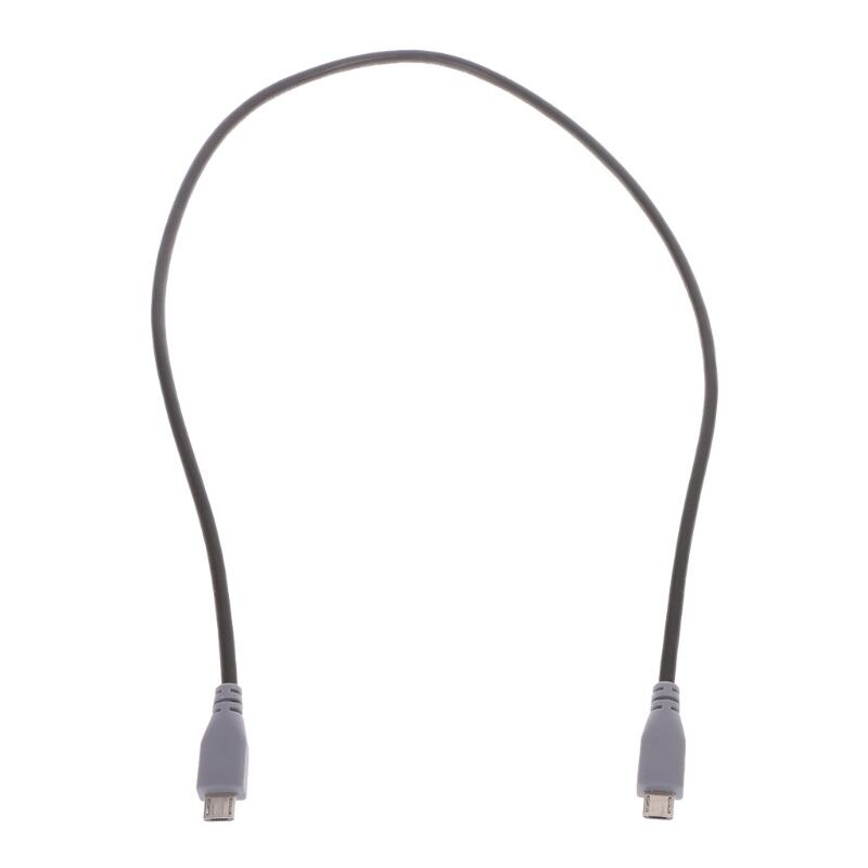 Micro USB Type B Male To Micro B Male 5 Pin Converter OTG Adapter Lead Data Cable: 50cm