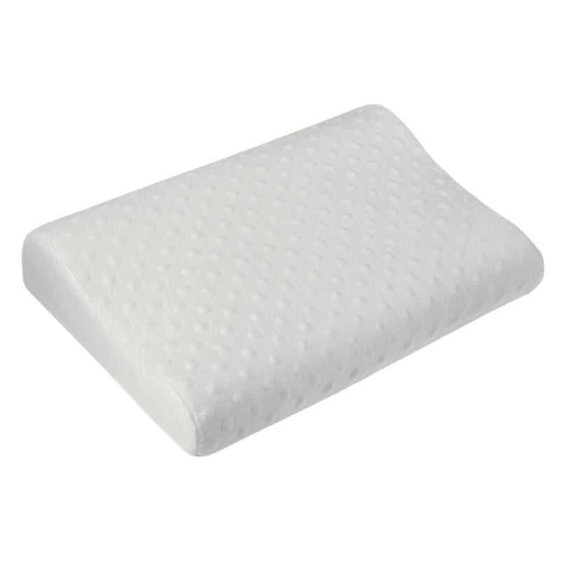Bekväma barn memory foam ortopedisk sömn vit kylande komfort gel säng kudde kudde minne bomull memory foam kudde: Default Title