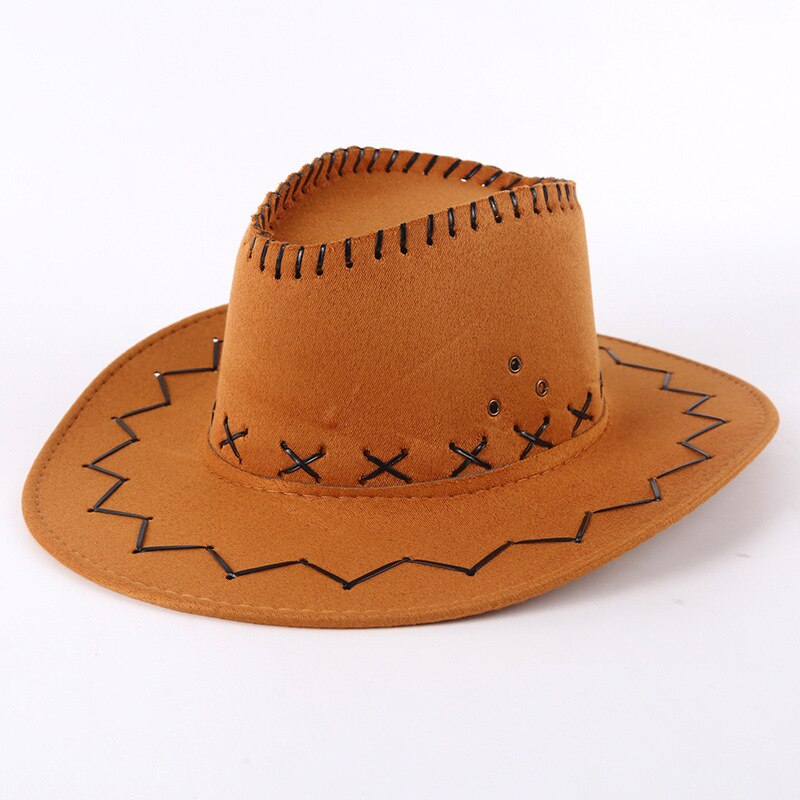 Pragmapism de las mujeres de los hombres sombrero de vaquero de la salvaje ropa gorro de sol casual de sombrero occidental vacaciones pesca de sombreros gorras de los hombres: 4
