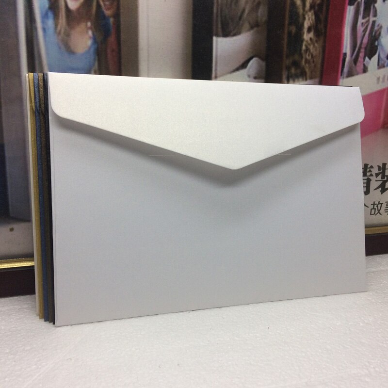 40pcs/pack Western Envelopes Vintage 250gsm Pearl Paper Business, Wedding, Party, Anniversity Envelopes 193mmX133mm