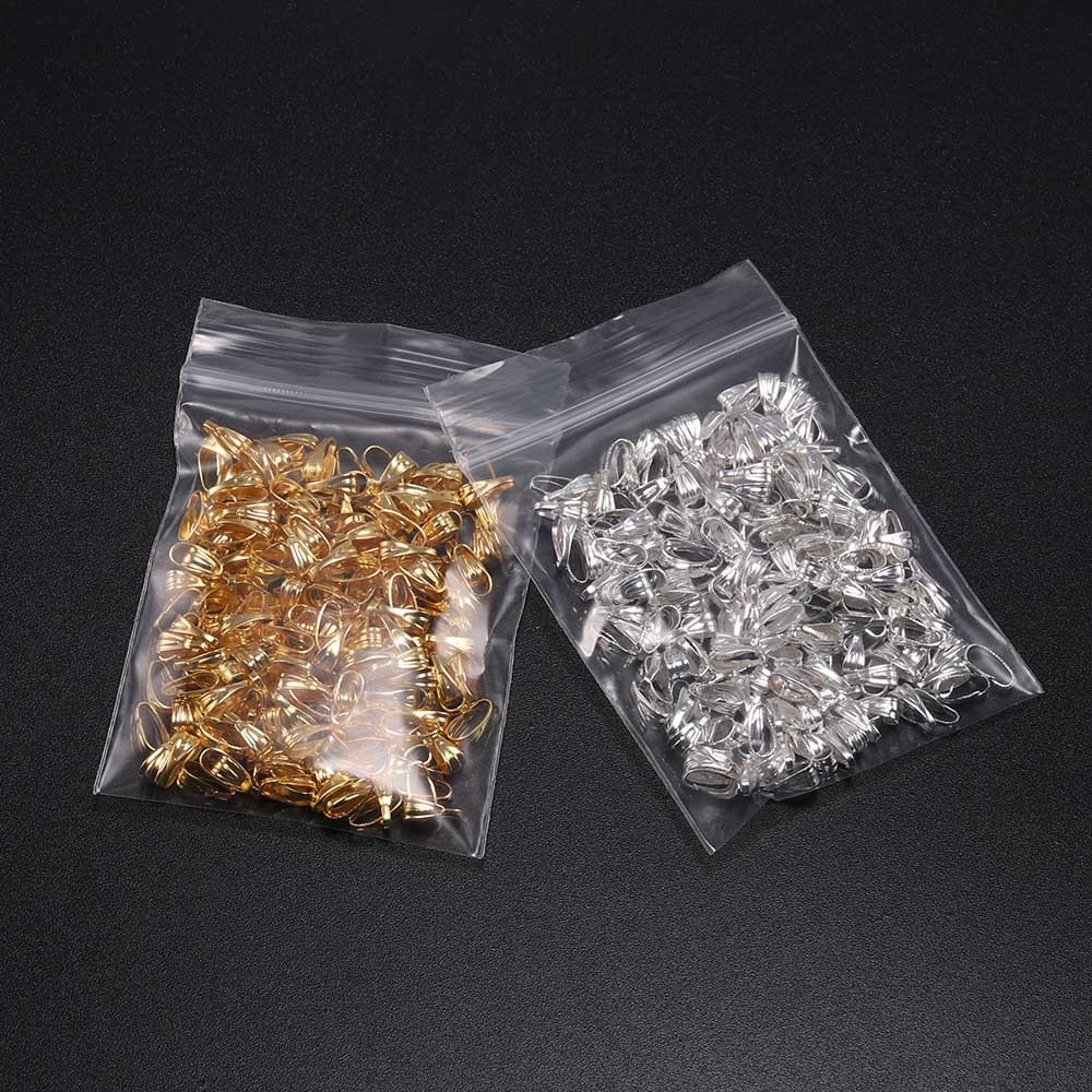 100 sztuk/partia wisiorek klamrami Bail klamrami opieki klamra naszyjnik wisiorek złącze do tworzenia biżuterii DIY naszyjnik akcesoria