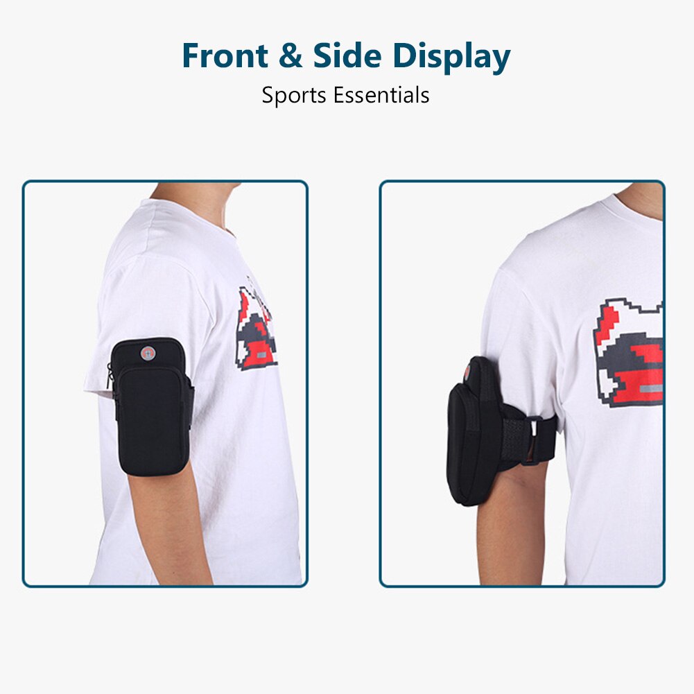 6 " universelle sport-handyhülle, armband, wasserdichte sport-armband-handyhülle zum laufen für iphone pro max, samsung, huawei, xiaomi