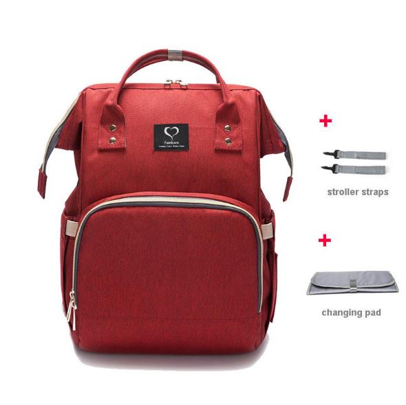 Luiertas Mama Zak Usb Travel Rugzak Moeder Moederschap Verpleging Wandelwagen Luiertas Grote Capaciteit Waterdichte Baby Tassen: H