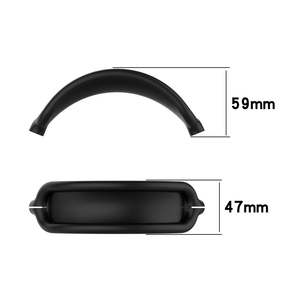 Soft Wasbare Hoofdband Cover Voor Airpods Max Siliconen Hoofdtelefoon Beschermhoes Vervanging Cover Oortelefoon Accessoires