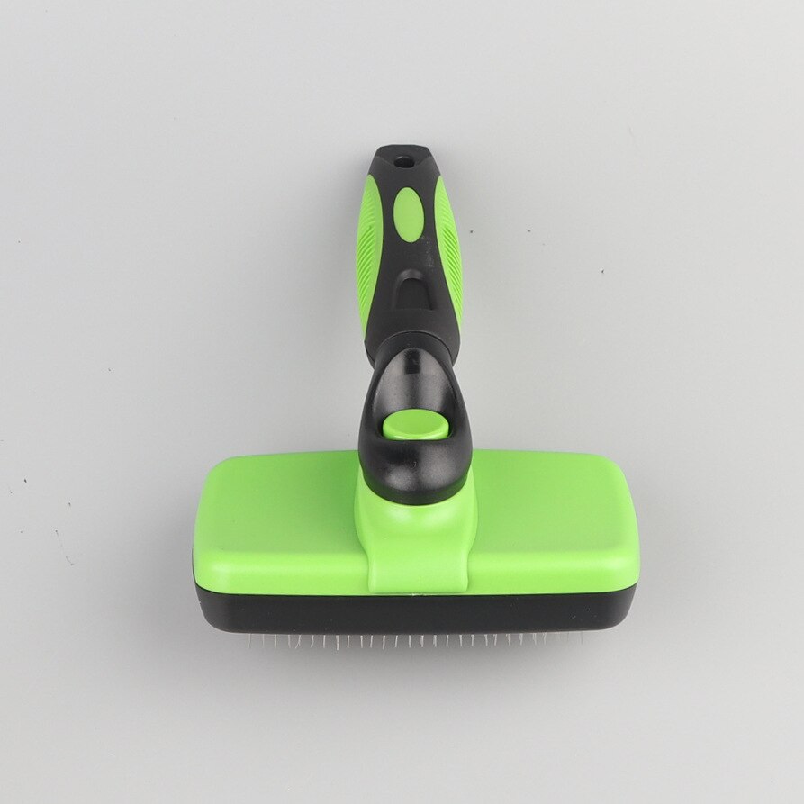 Self-cleaning needle comb for cats and dogs large retractable open knot comb pet comb fading beauty hair depilation