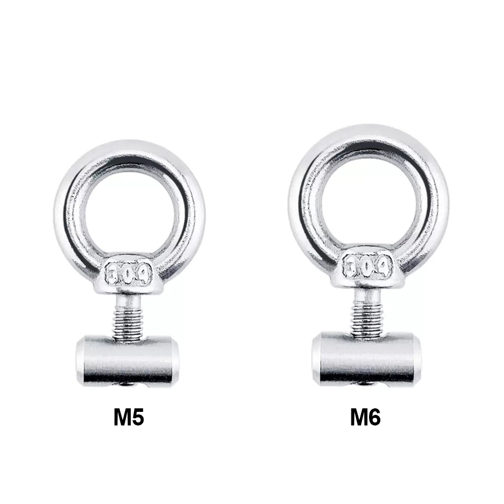 2 Stuks M5/M6 Rv Caravan Luifel Rail Stoppers Stopt Camper Camper Zilver Rvs Camper Onderdelen
