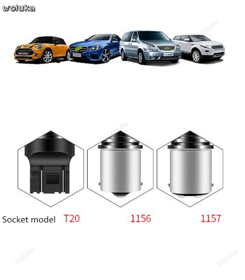 Flashing brake light 6th generation super bright car flashing LED brake light bulb rear light taillight CD50 Q04