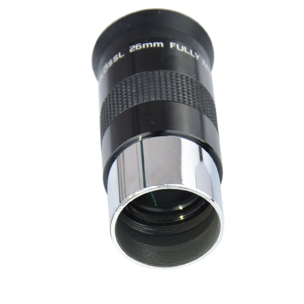 Telescope 1.25" Super Plossl Eyepiece 26mm (SPL Plossl Eyepiece) - 52 Degree FOV and 4-Element