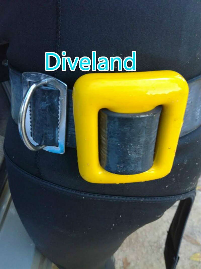 100% Brand 316 Stainless Steel D Ring Buckle Scuba Diving Weight Belt Keeper Webbing Harness Belt Retainer Stopper