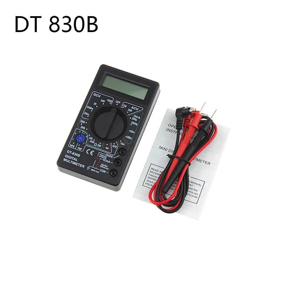 Digital-Multimeter M1 A830L Multimeter Handheld Tester Intelligente Digitale Multimetro Mit Prüfung Blei Große Lcd Anzeige Neue: B