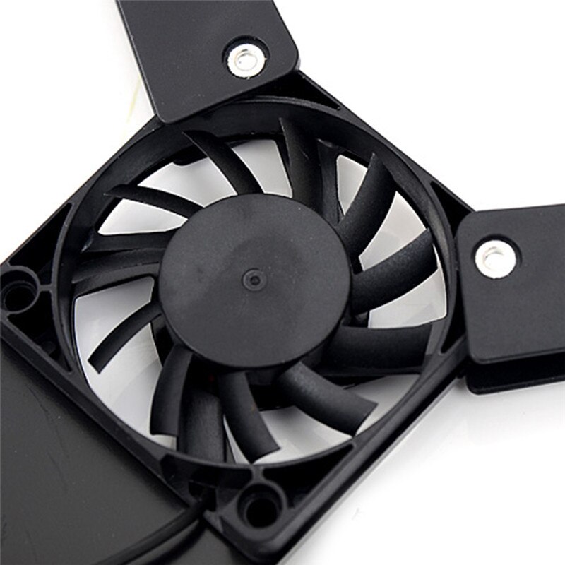 Laptop Cooler 2 USB Ports 6 Cooling Fans Laptop Cooling Pad For Dell 12 13 14 15 G3 17 R5 13z 14R 14z 15R 17R 7285 3420 1440