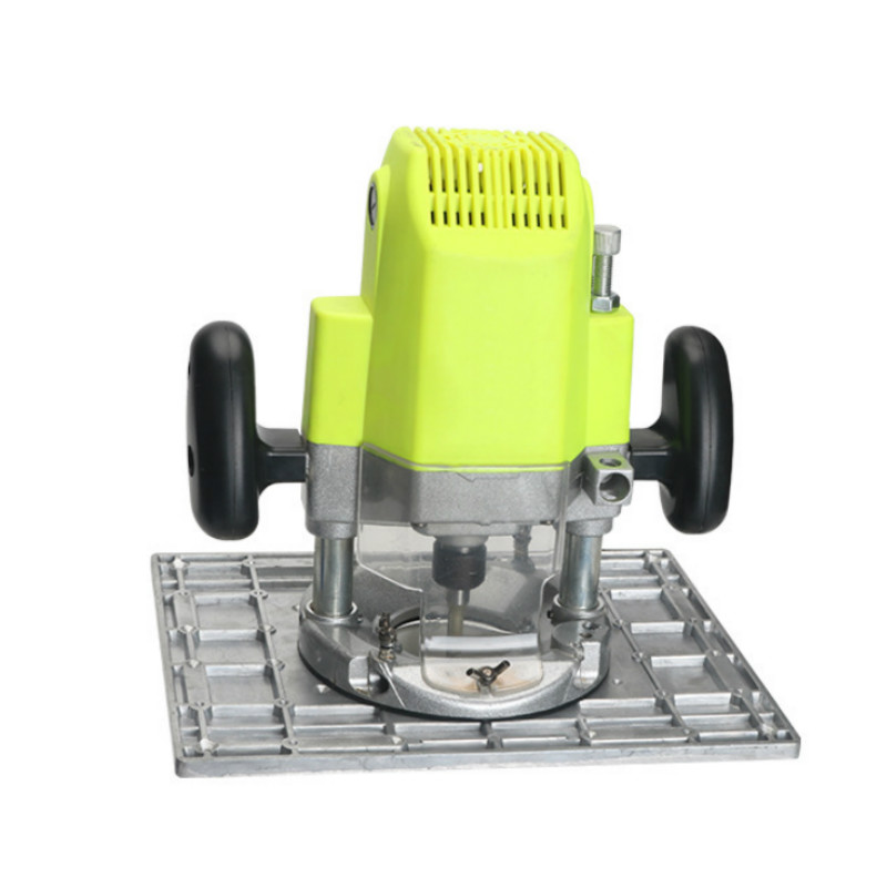 Elektrisk træfræsning trimning maskine flip plade guide bord aluminium router bord indsætte plade til træbearbejdning arbejdsbænk