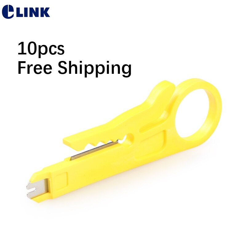 10pcs Mini Draagbare Draad Stripper Mes Crimper Tangen network Tool Kabel Strippen Cutter Multi Gereedschap Cut Lijn Pocket Multitool