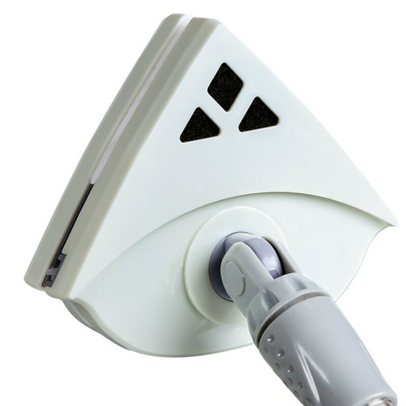 Håndholdt glass vindusvisker dobbel side netisk rensebørste til 5-36mm vindusvaskeverktøy med teleskopstang